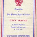 Order of Service to Mark the Coronation of HM Queen Elizabeth II (1953)1