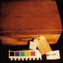 Ditty Box -Small wooden box stamped on lid 'R Macleod' Naval use