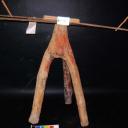 Wool Winder made from root of a tree